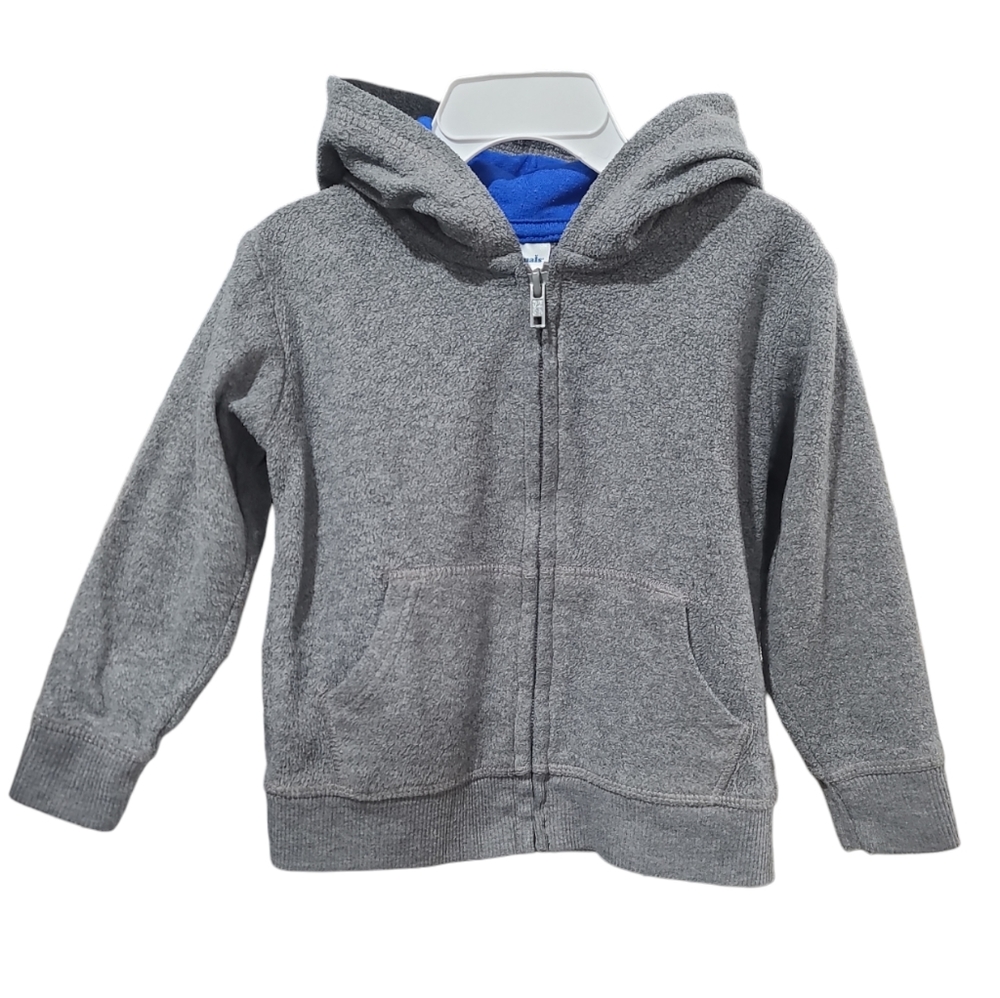OLD NAVY/ Garanimals Kids Quilted Grey Hoodie Jacket And Sweater Size 12-18M, 2T - Picture 8 of 13